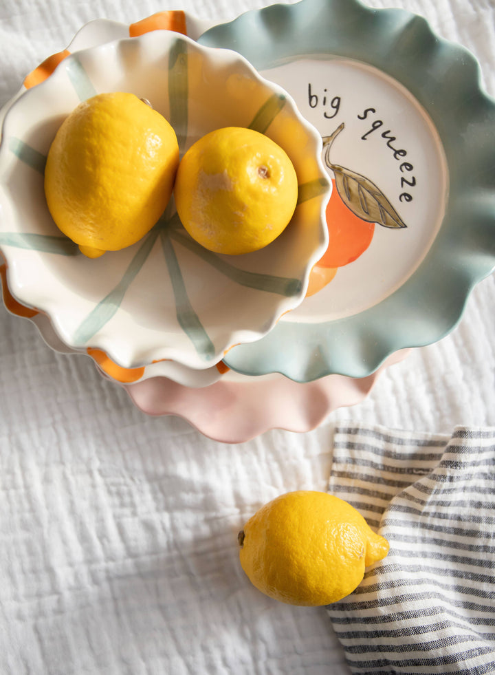 Big Squeeze Oranges Plate
