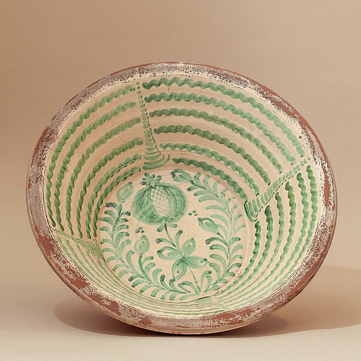 Green Lebrillos Granaínos Oversized Bowls