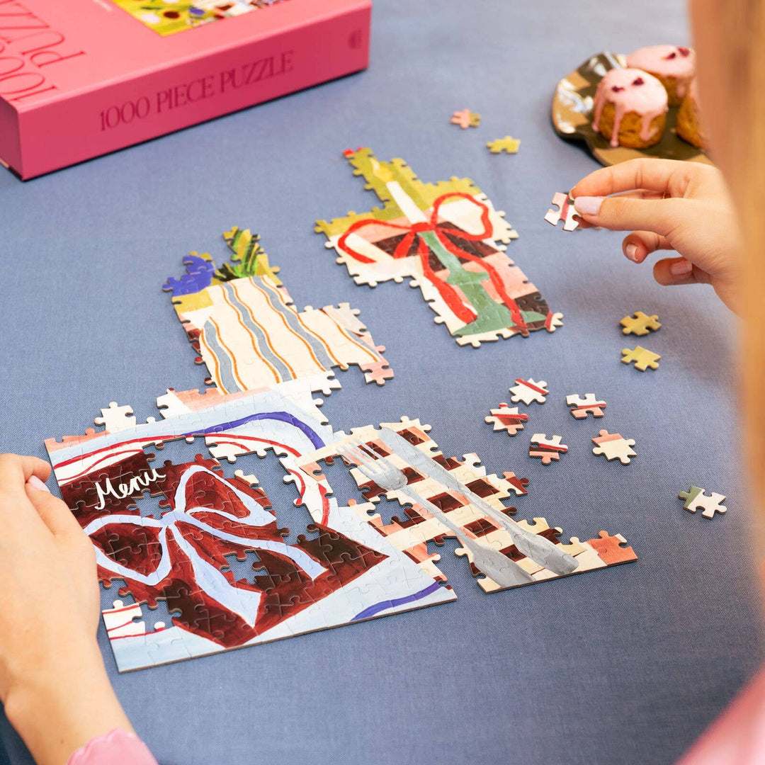 Lobster Dinner Party 1000 Piece Puzzle