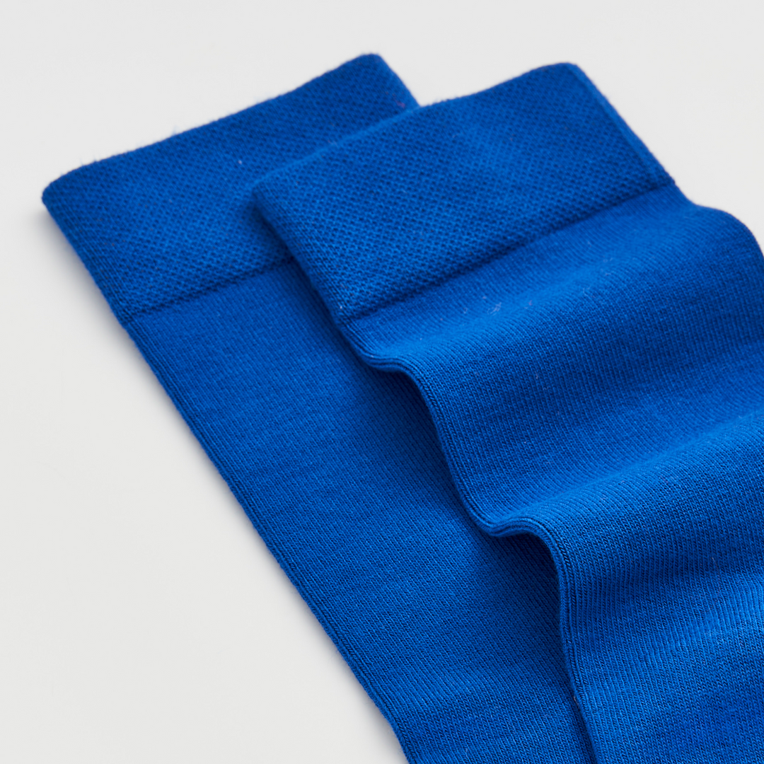 Pairs Strong Blue Bamboo Socks
