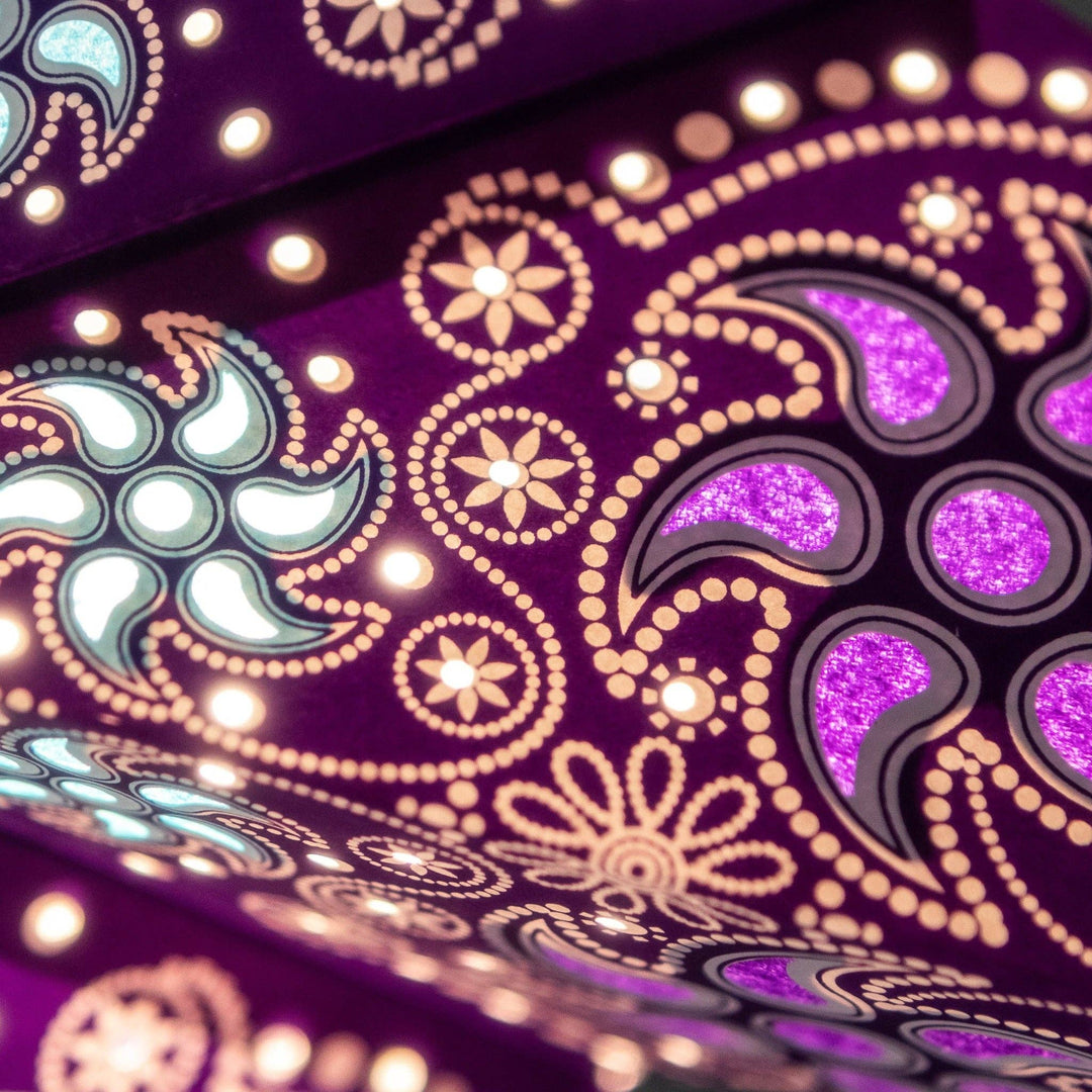 Paper Star Lantern - Firework Violet