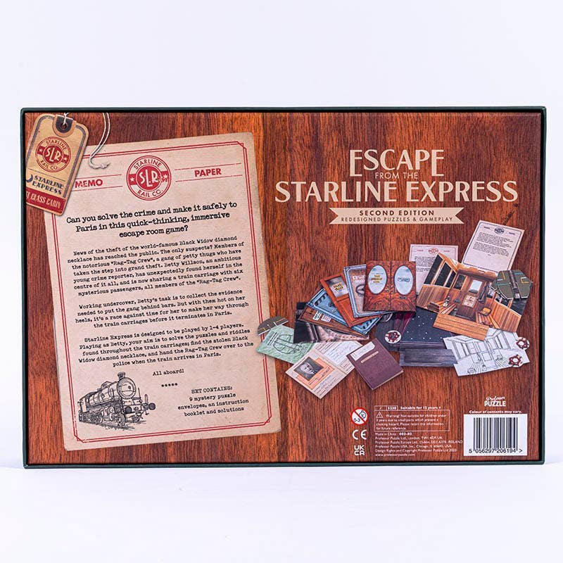 Escape from the Starline Express - Escape Room Game