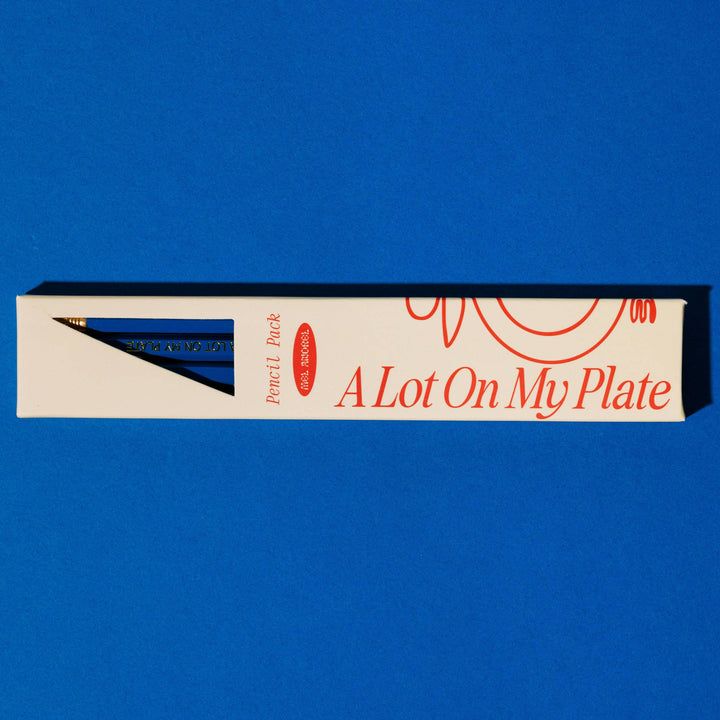 A Lot On My Plate Pencil 4 Pack