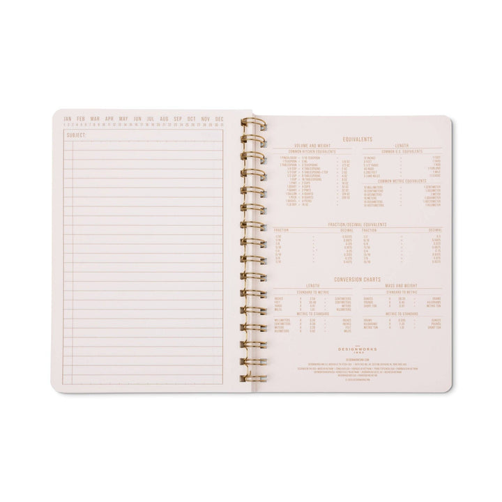 Pinwheel Pink A5 Twin Wire Notebook