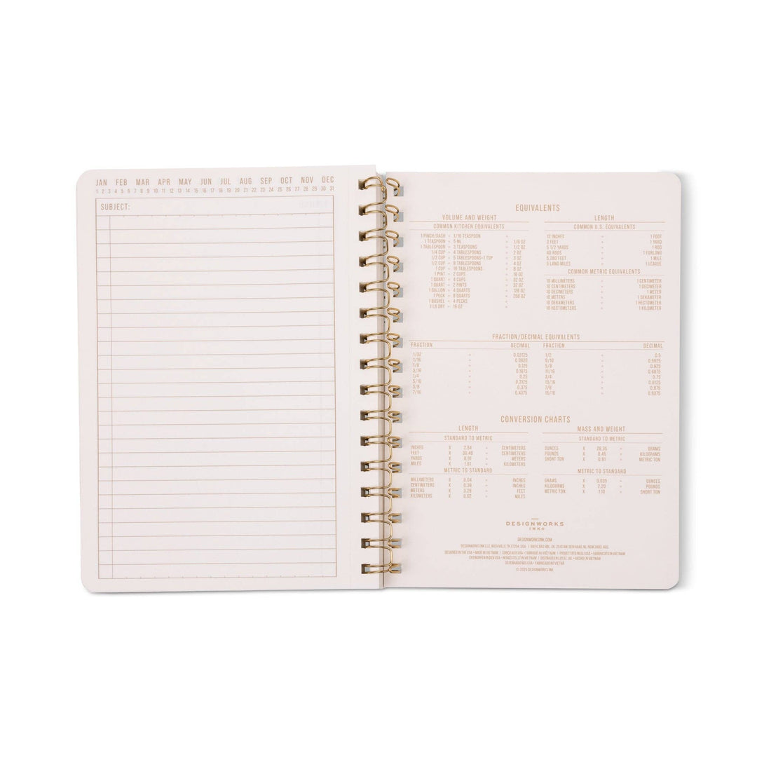 Blue Lattice A5 Twin Wire Notebook