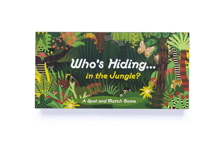 Who's Hiding in the Jungle? Matching Game