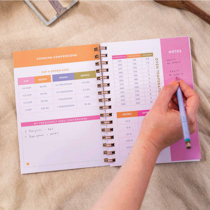 Kitchen Dancing Recipe Book Journal
