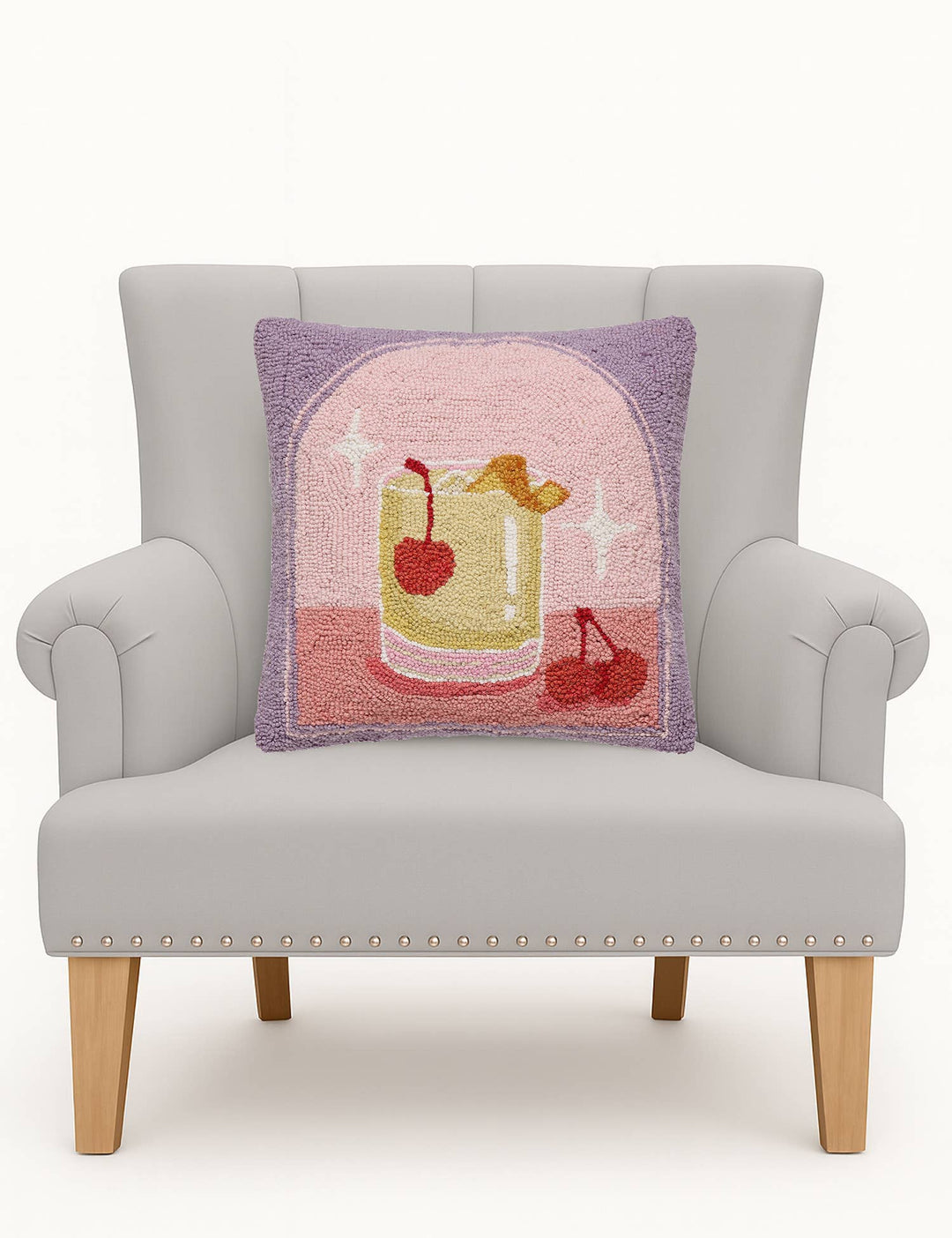 Whisky Sour Hook Pillow