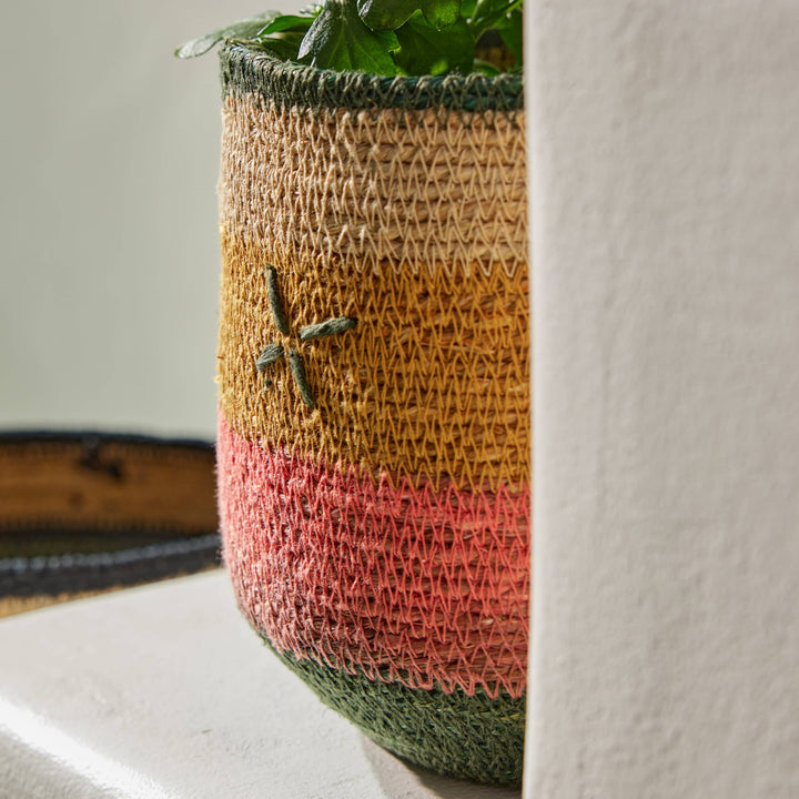 Bohemia Basket in Olive