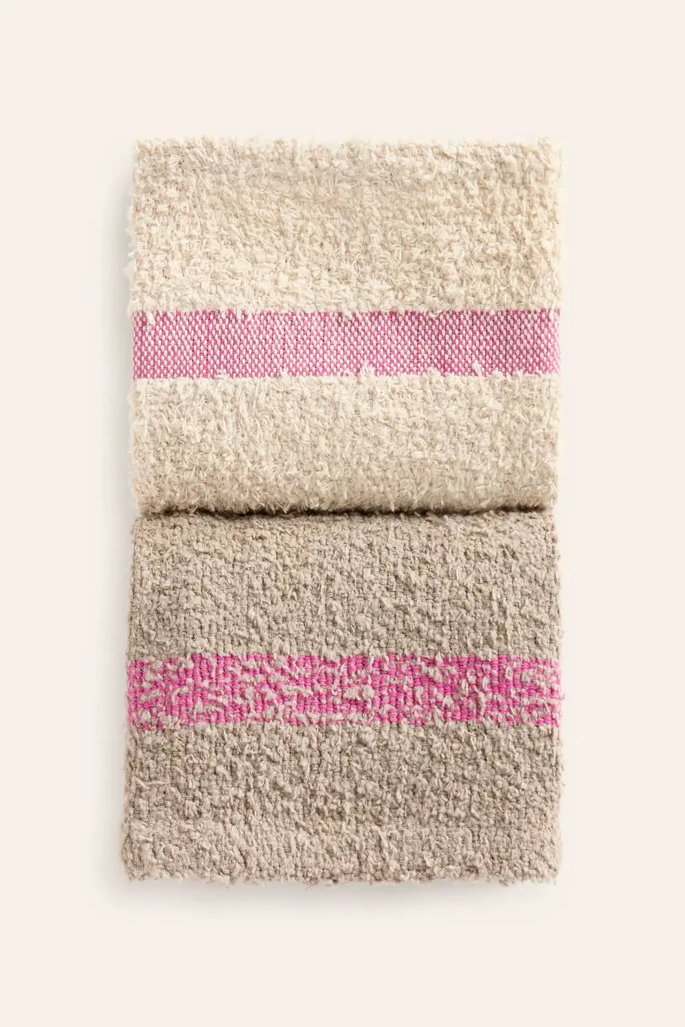 Blush Check Terry Kitchen Towel Set
