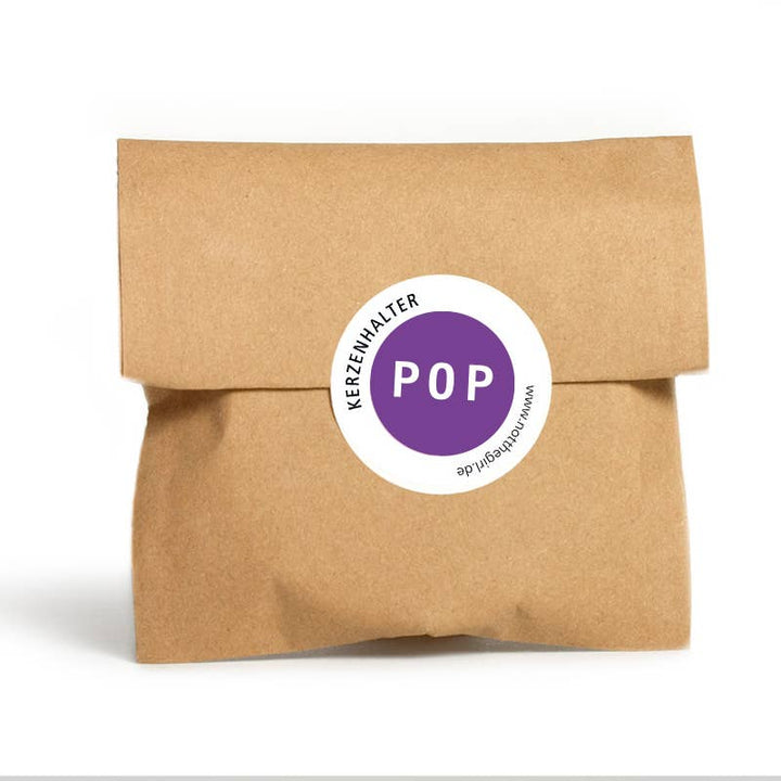 POP Purple Candle Holder