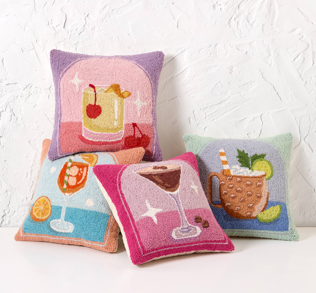 Whisky Sour Hook Pillow