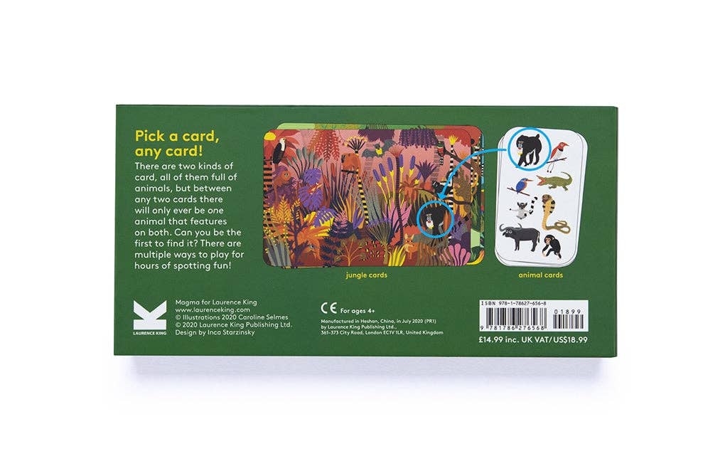 Who's Hiding in the Jungle? Matching Game