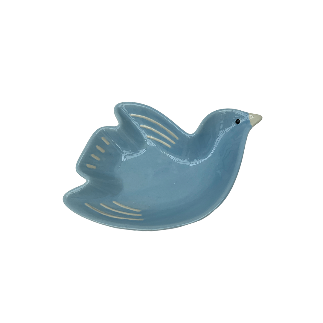 Blue Bird Trinket Dish