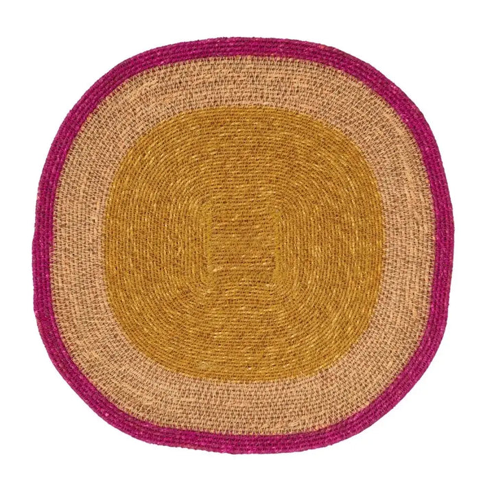 Mada Table Set - Fuchsia Corn