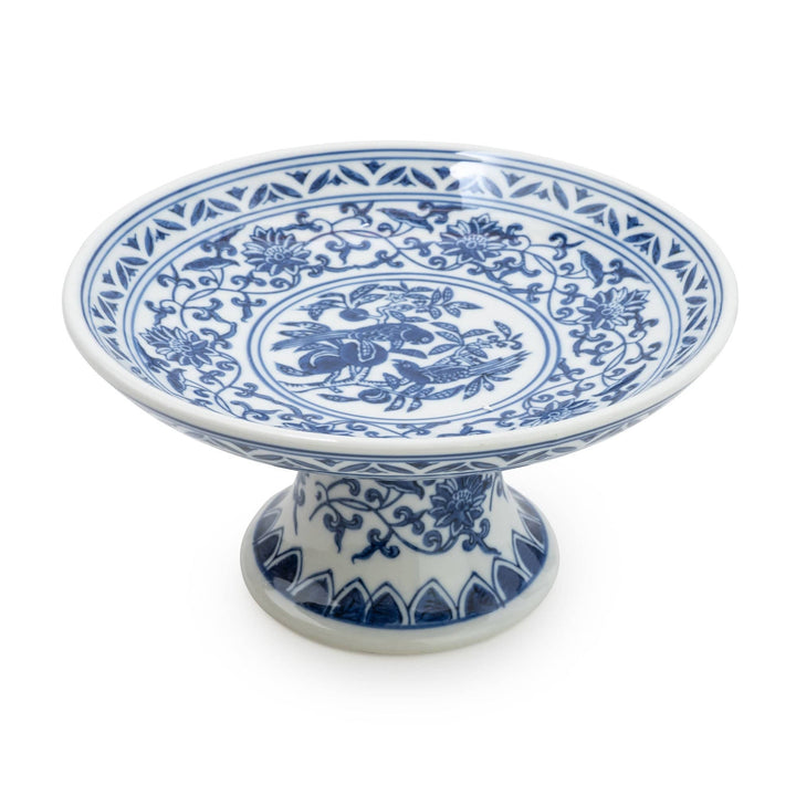 Sumatra Blue & White Cake Stand