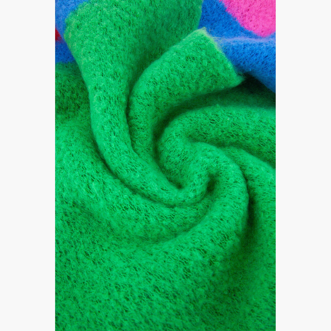Aster Colourblock Chunky Scarf