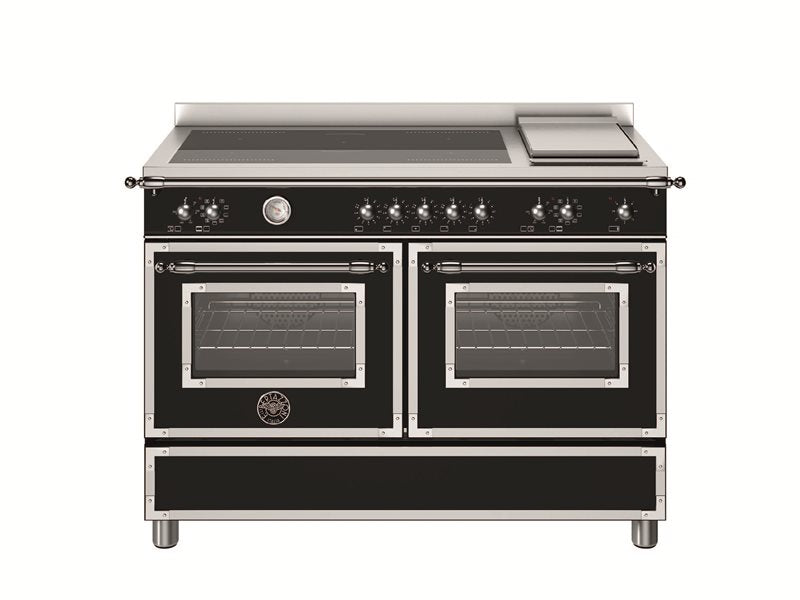Bertazzoni Heritage Series - 120 cm Induction top + Griddle, Electric Double Oven