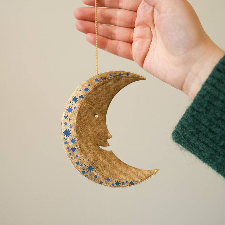Gold Moon Board Decoration