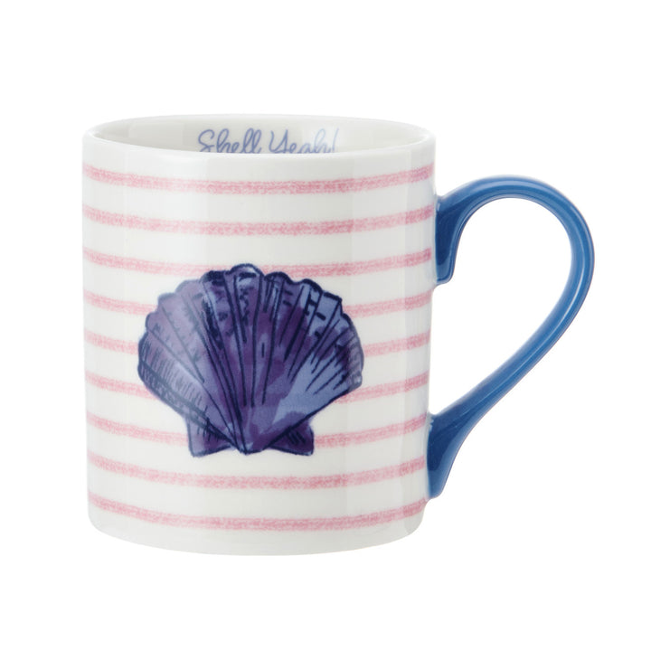Seashell Porcelain Mug
