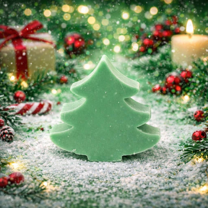 Green Tree Christmas Soap