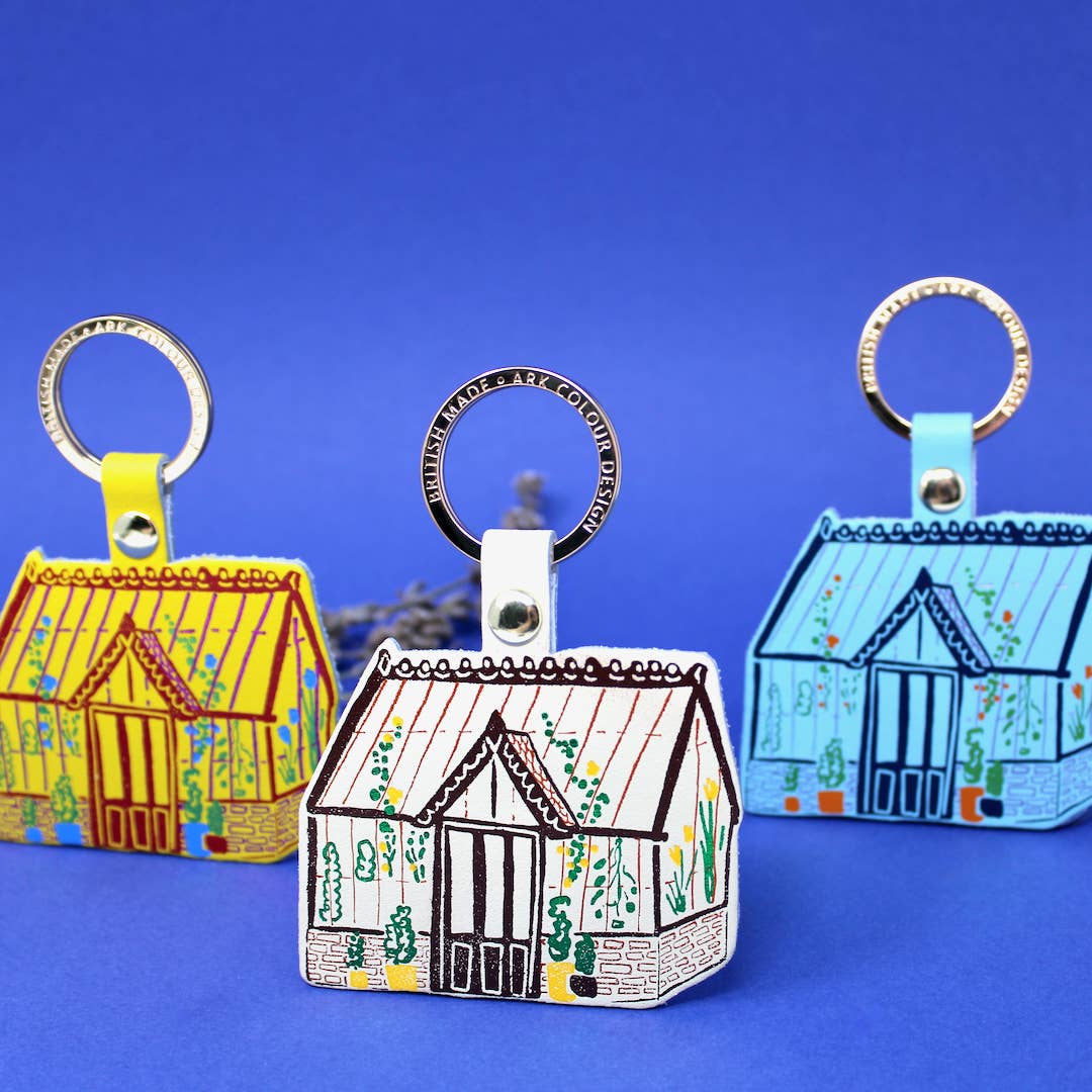 Greenhouse Key Fob: Cream