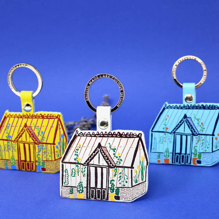 Greenhouse Key Fob: Cream