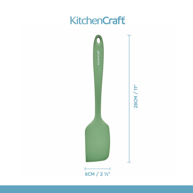 Silicone Scraper Spatula in Green