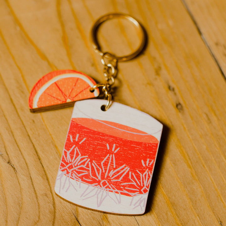 Negroni Keyring