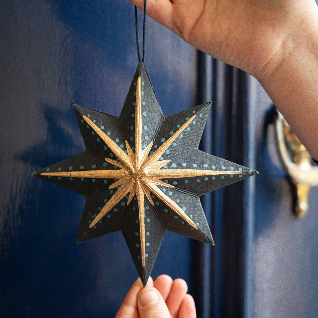 Twinkling Star Screen-Printed Board Decoration