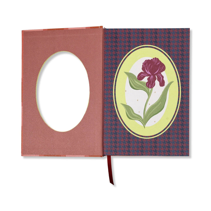 Iris Framed Floral Journal