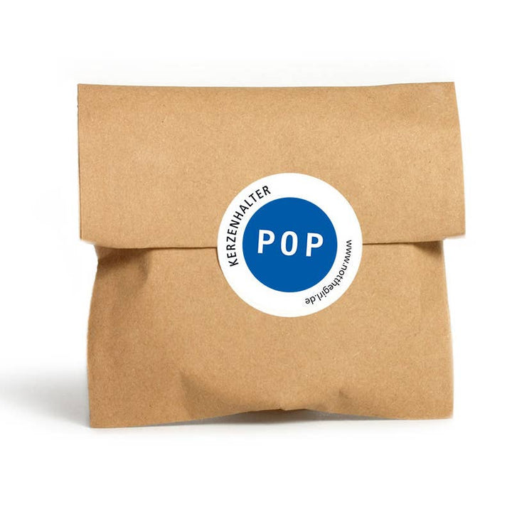 POP Signal Blue Candle Holder