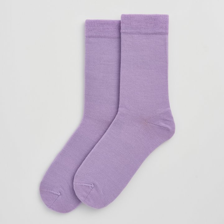 Pairs Parma Violet Merino Socks