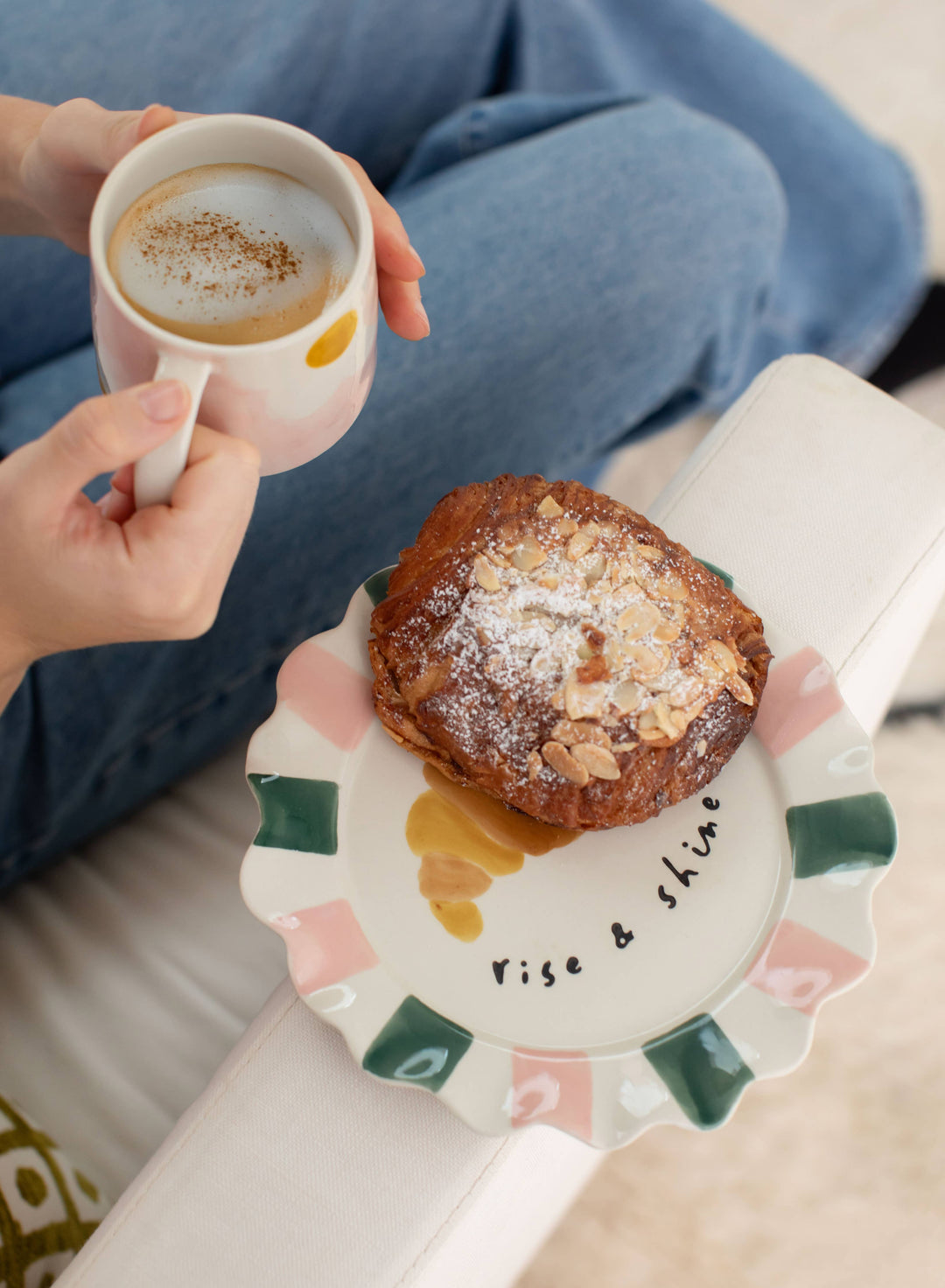 Rise & Shine Croissant Plate