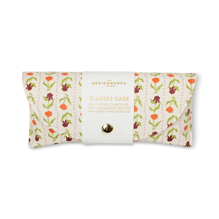 Floral Printed Glasses Case