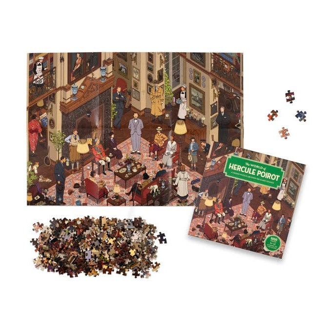 The World of Hercule Poirot Jigsaw Puzzle