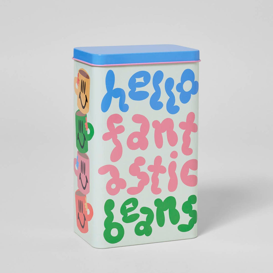 Happy Nice Brew Time Storage Tin