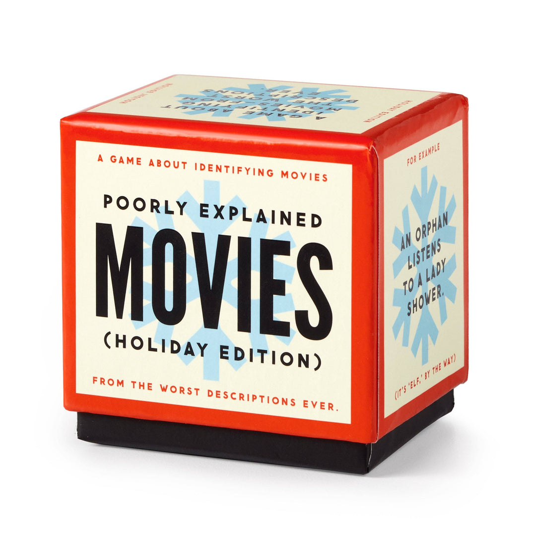 Mini Poorly Explained Movies Game - Holiday Edition