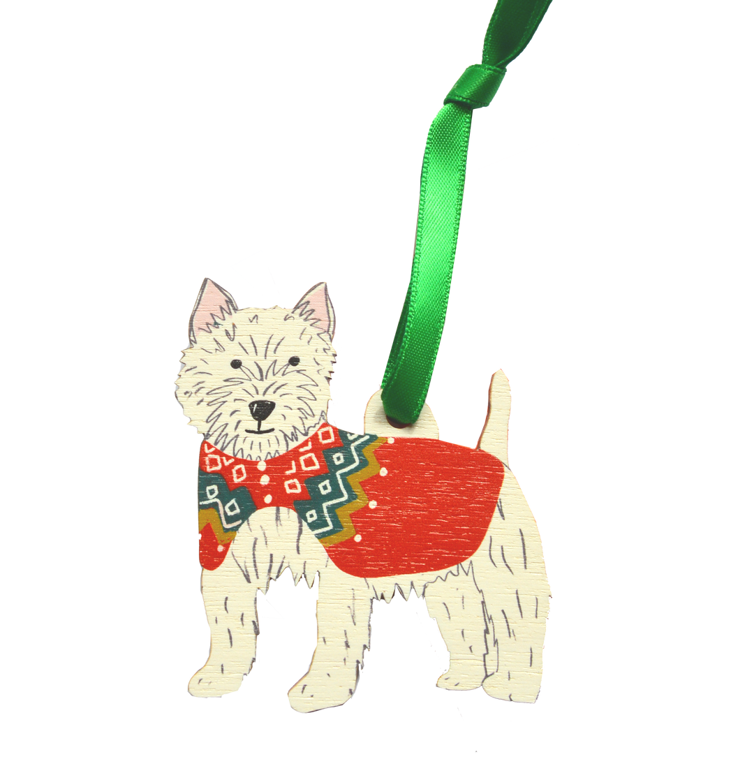 Westie Dog Decoration