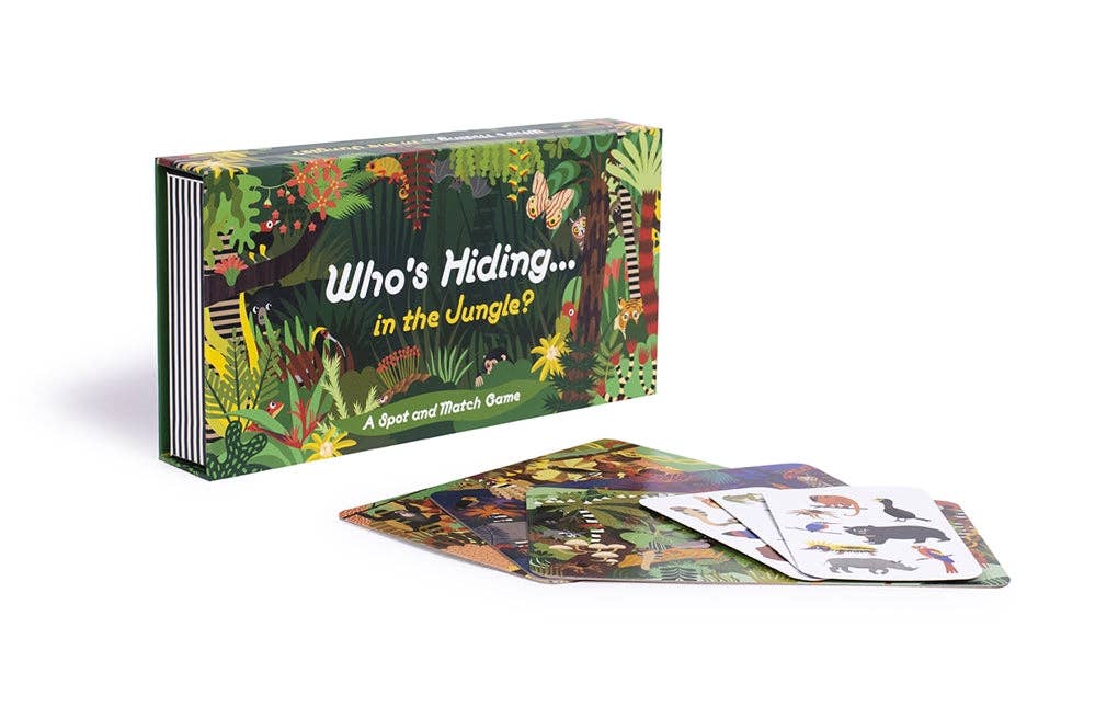 Who's Hiding in the Jungle? Matching Game