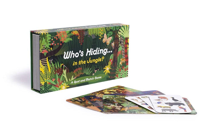 Who's Hiding in the Jungle? Matching Game