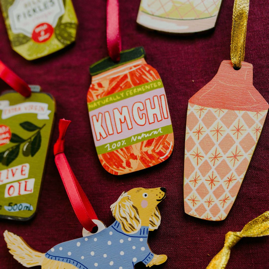 Kimchi Wooden Decoration