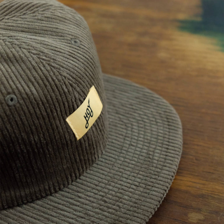 Hoy Classics Cord Cap in Mocha