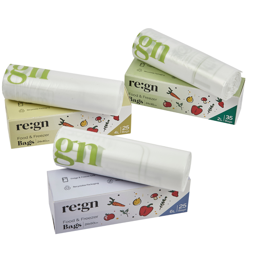 Compostable & Biodegradable 2L Food and Freezer Bags