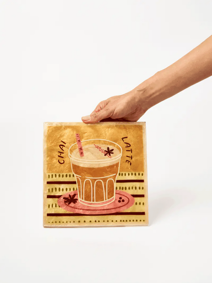 Chai Latte - Shell Wall Tile