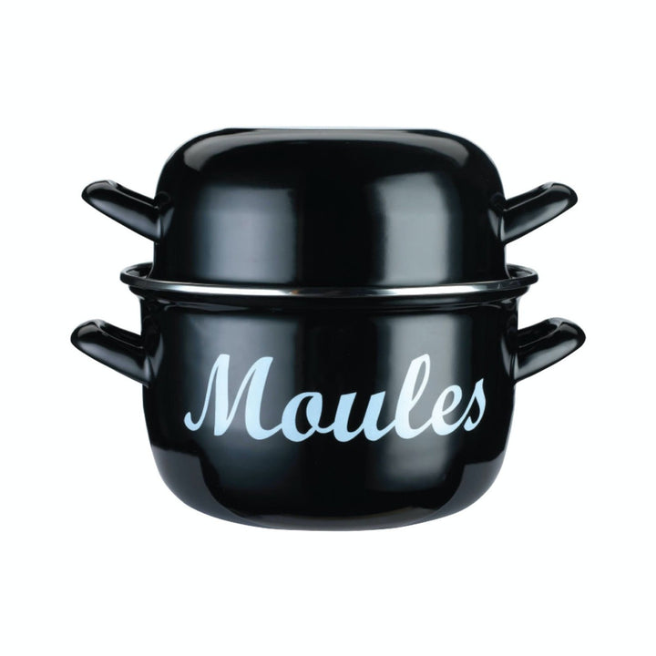 Enamel Mussels Pot