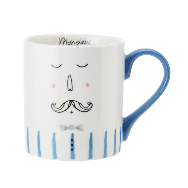 Monsieur Porcelain Mug