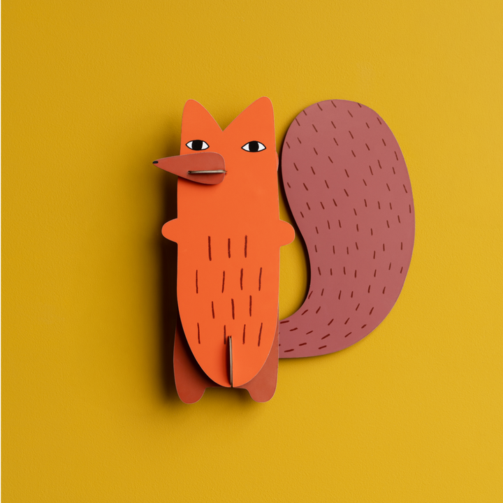 Donna Wilson Cyril Squirrel Fox 3D Model Kit