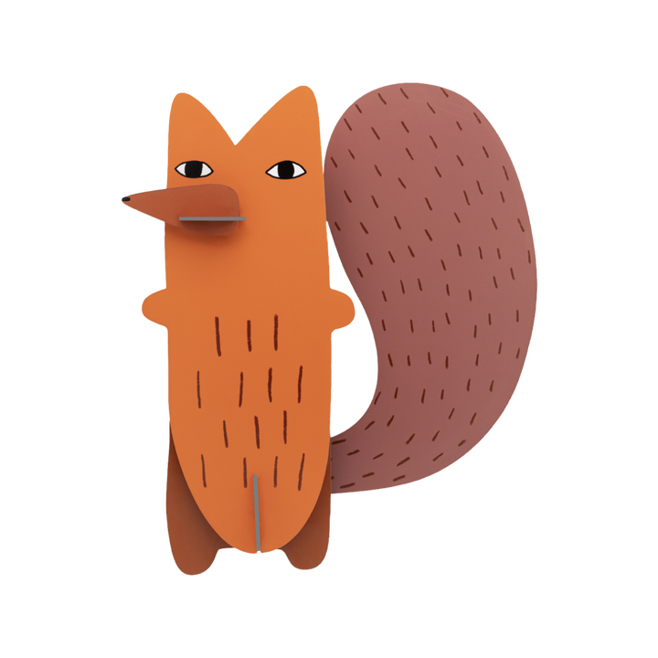 Donna Wilson Cyril Squirrel Fox 3D Model Kit