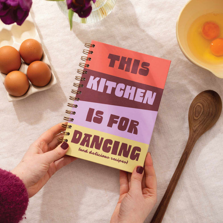 Kitchen Dancing Recipe Book Journal